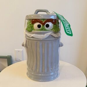 Sesame Street Oscar the Grouch Cookie Jar